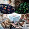 Glow in The Dark Galaxy Space Blanket Gifts for Boys Girls, Star Planet and Solar System Decor for Adult Kids